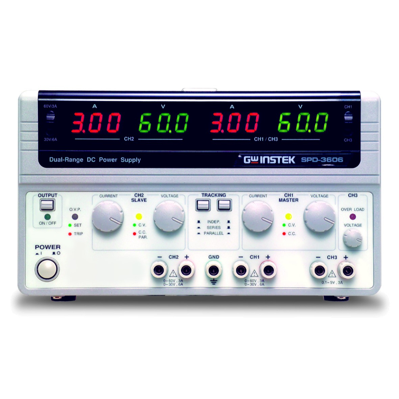 SPD-3606 Multiple Output Dual Range D.C. Power Supply-image
